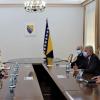 Član Predsjedništva Bosne i Hercegovine Šefik Džaferović primio delegaciju Nacionalne i univerzitetske biblioteke Bosne i Hercegovine