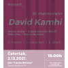 Koncert sjećanja na profesora Davida Kamhija