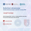 Savjetovanje: "Budućnost obrazovanja: Visoko obrazovanje za održivi razvoj 2030"