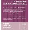Koncert studenata Muzičke akademije UNSA 