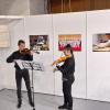 Glazbena izvedba studenata Odsjeka za gudačke instrumente i gitaru Muzičke akademije UNSA na Sajmu knjiga i učila