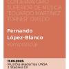 Profesor Fernando López-Blanco (kompozicija) na Muzičkoj akademiji UNSA