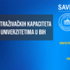 Uspješno održan webinar „Jačanje istraživačkih kapaciteta na javnim univerzitetima u BiH“ u okviru TRAIN BiH projekta 