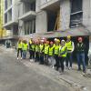 Studenti Građevinskog fakulteta UNSA posjetili gradilište stambeno-poslovnog objekta