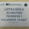 Svečano otvorena Ljetna škola “Klimatske promjene i zagađenje zraka” na Univerzitetu u Sarajevu