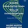 Esteban Valverde Corrales (klarinet), Belma Alić (violončelo) i Christina García Lomba (klavir) na 19. Majskim muzičkim svečanostima