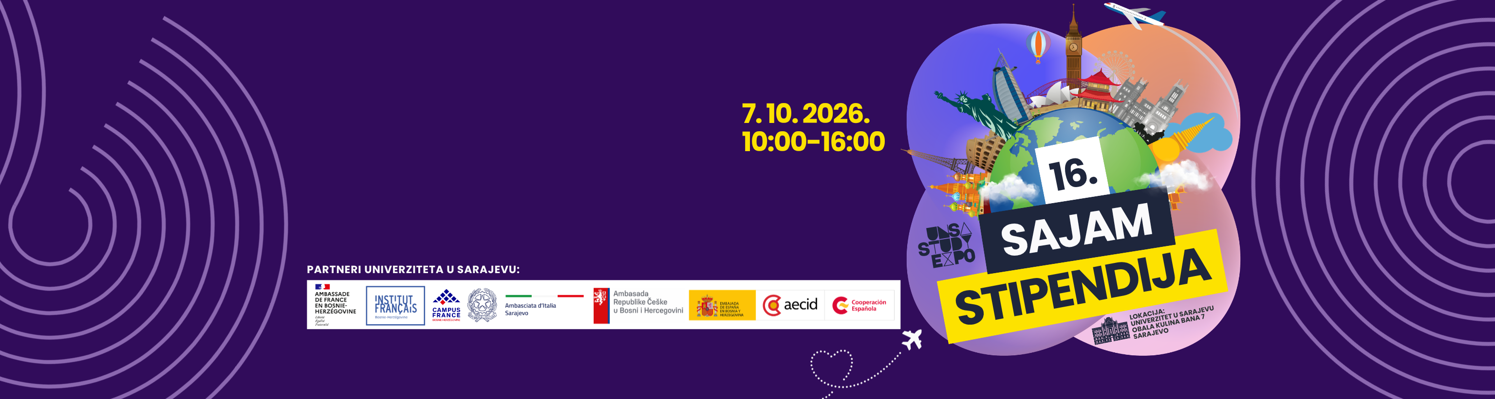 16. UNSA STUDY EXPO – SAJAM STIPENDIJA